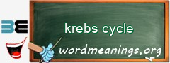 WordMeaning blackboard for krebs cycle